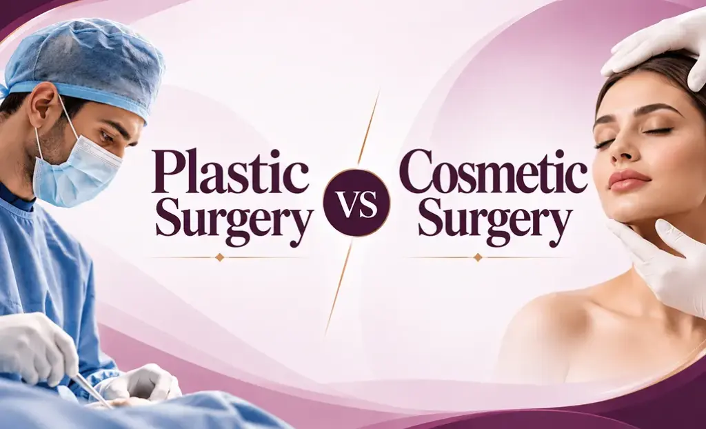 Plastic Surgery vs Cosmetic Surgery